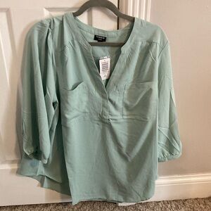 Torrid Women's 3/4 Sleeve Harper Top